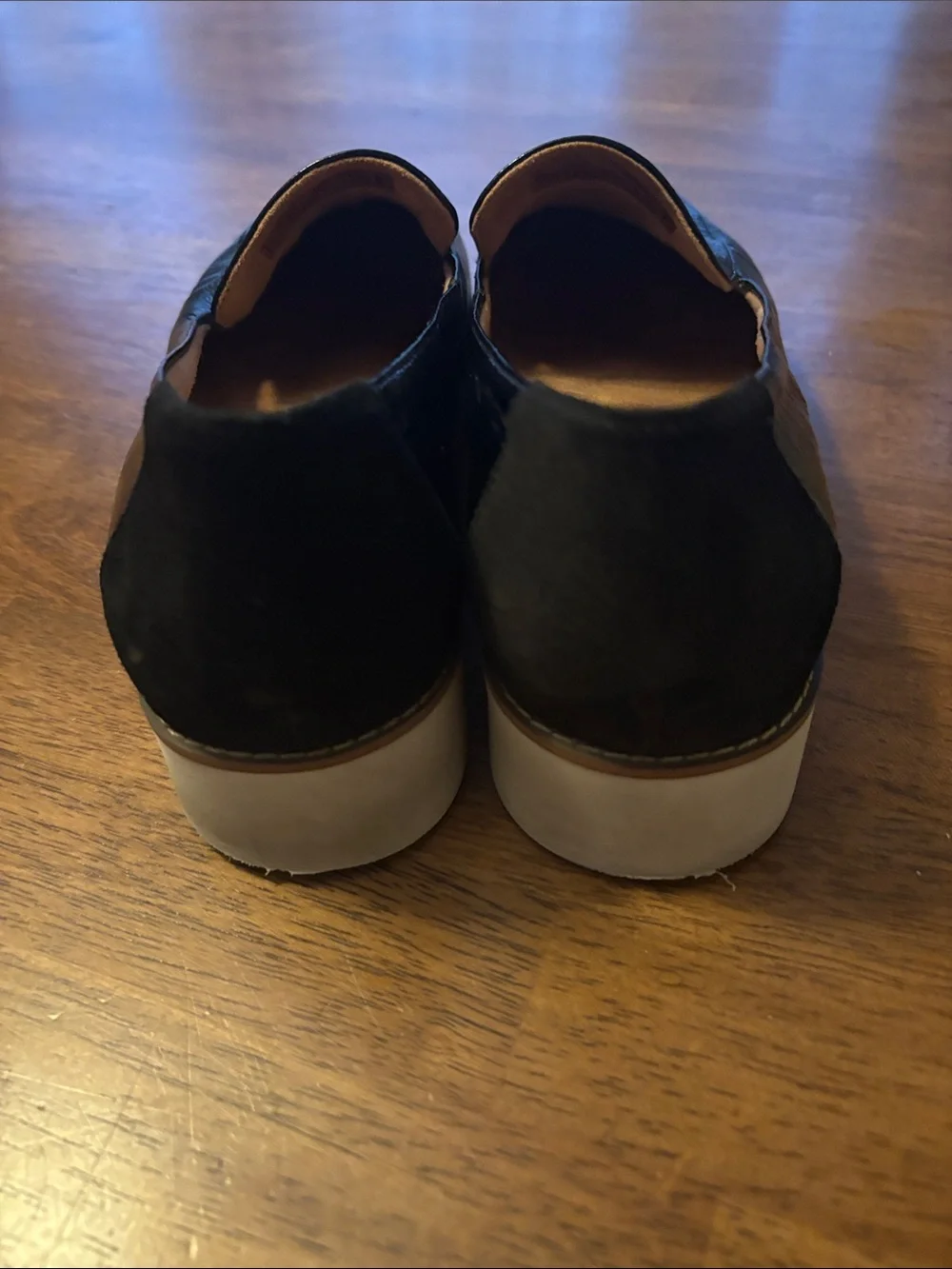 Vionic Black Patent Kelsey Slip-On Loafers